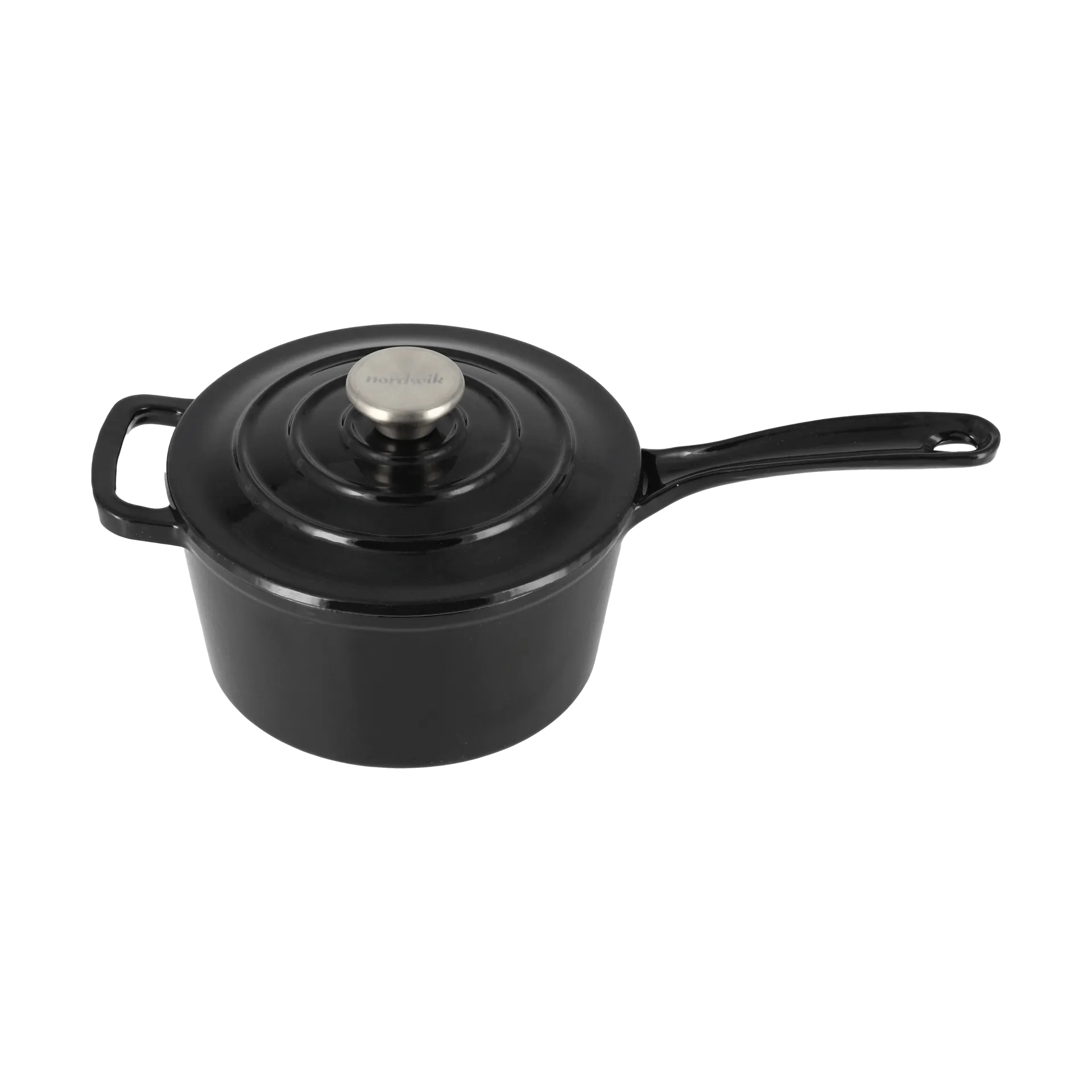Nordwik Nordwik støbejernsgryde 1,9 l Sort