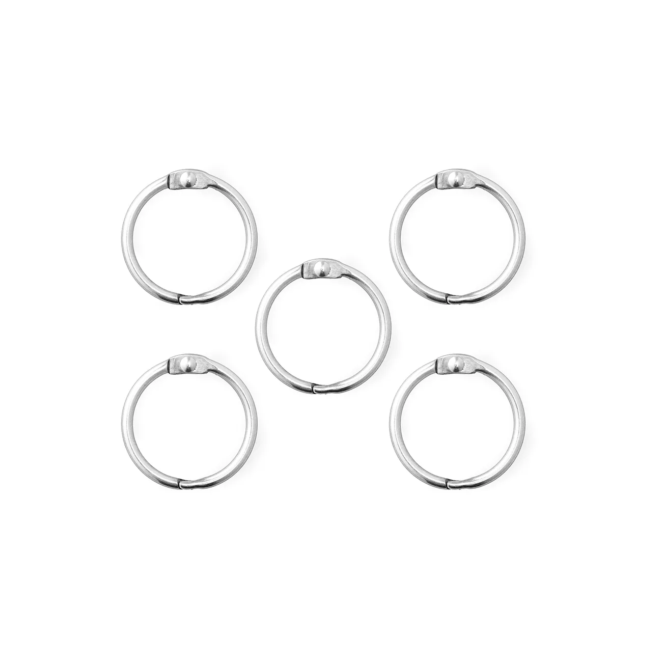 Normann Copenhagen Anneau de fixation Reb 5 pièces Acier inoxydable