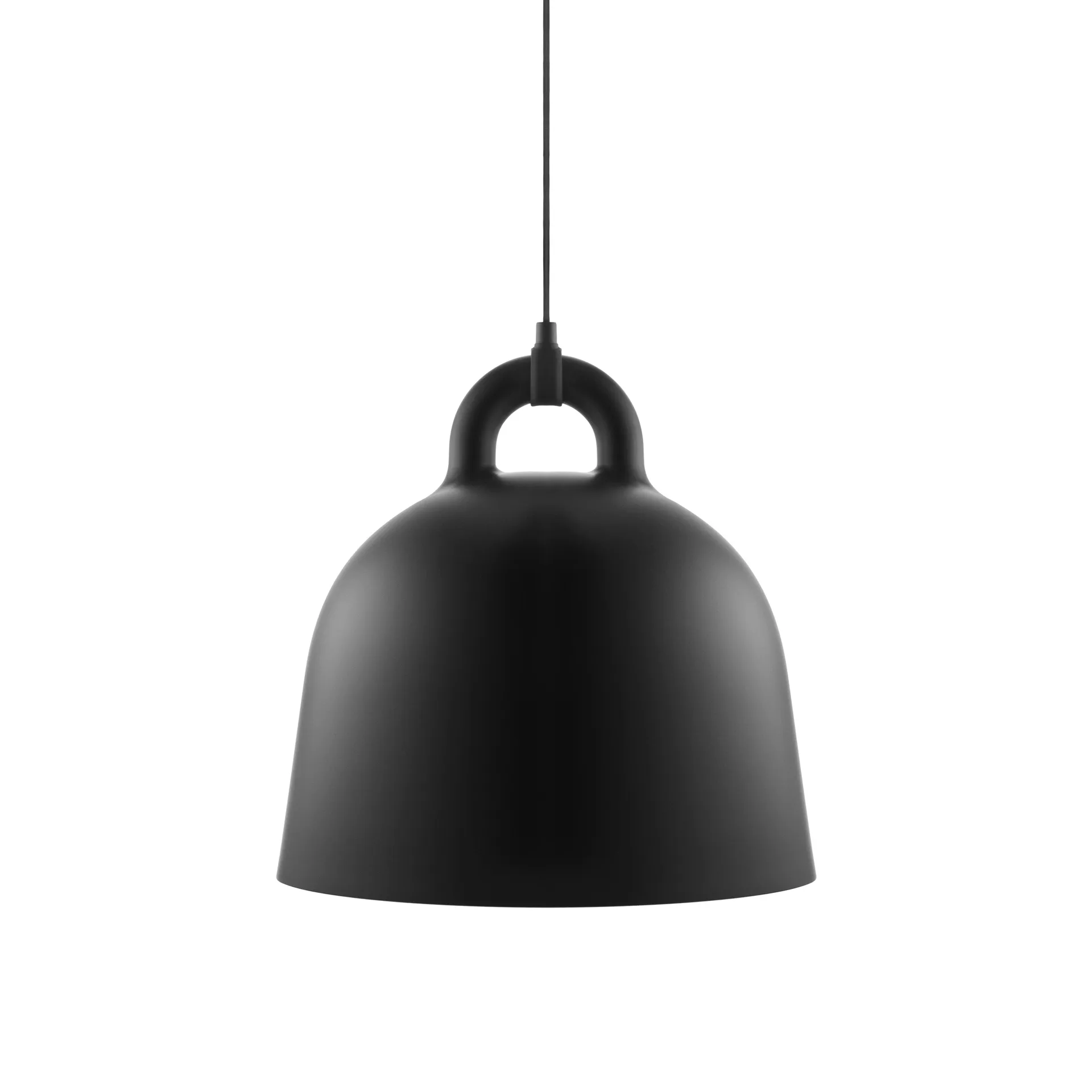 Bell Pendel Medium Sort - Normann Copenhagen - Stue - Aluminium
