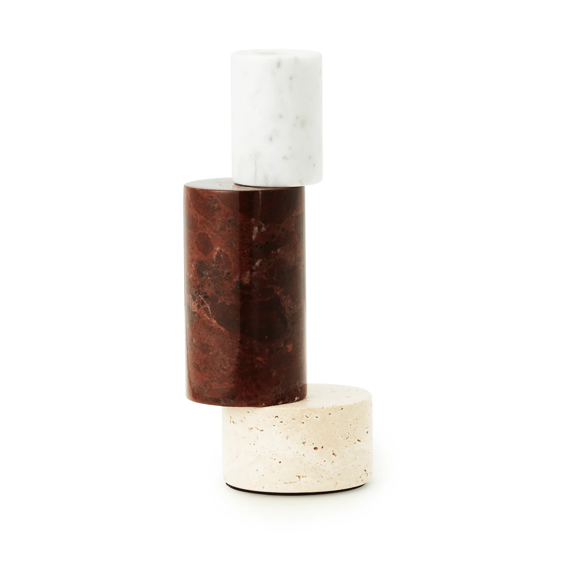 Normann Copenhagen Bougeoir Blox Bordeaux