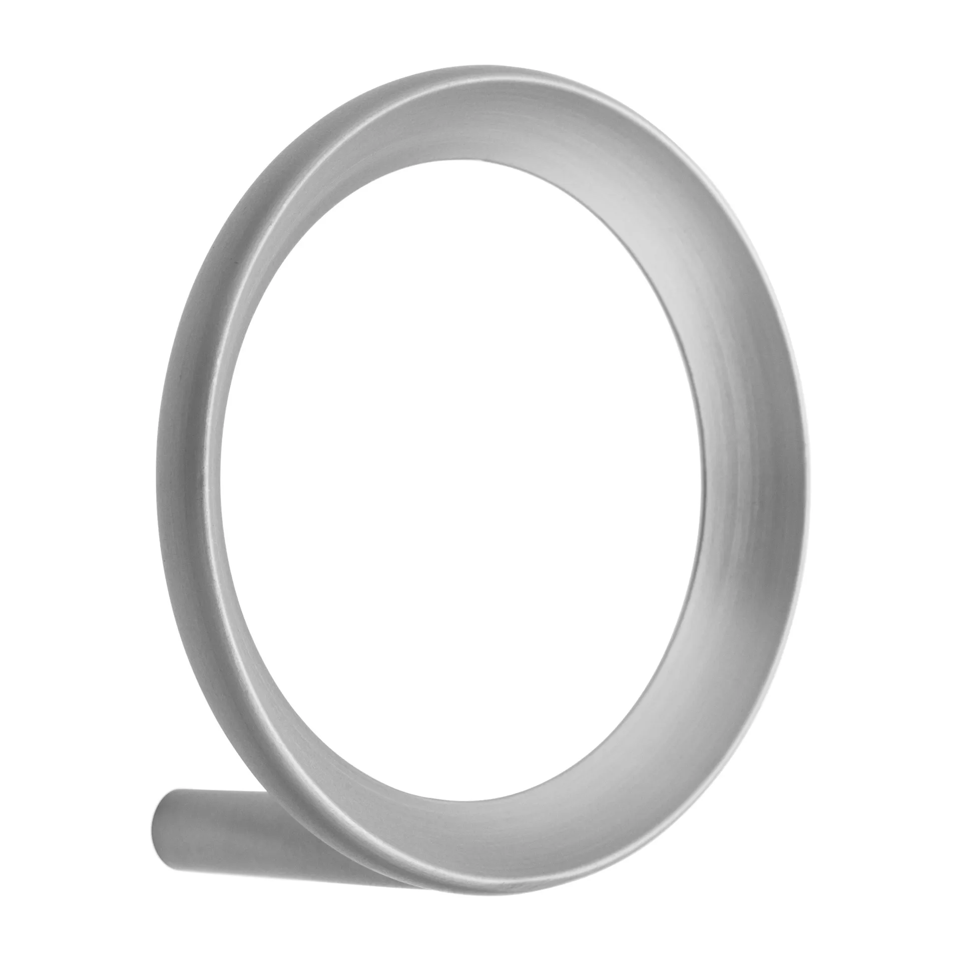 Normann Copenhagen Crochet Loop medium Ø7,8 cm Zinc brossé