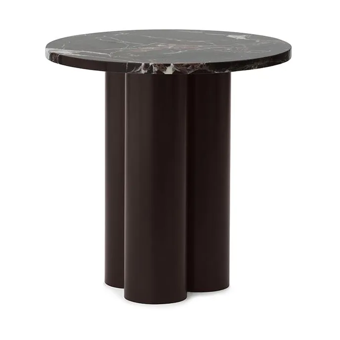Normann Copenhagen Dit sidebord Ø40 cm Rosso Levanto-brown