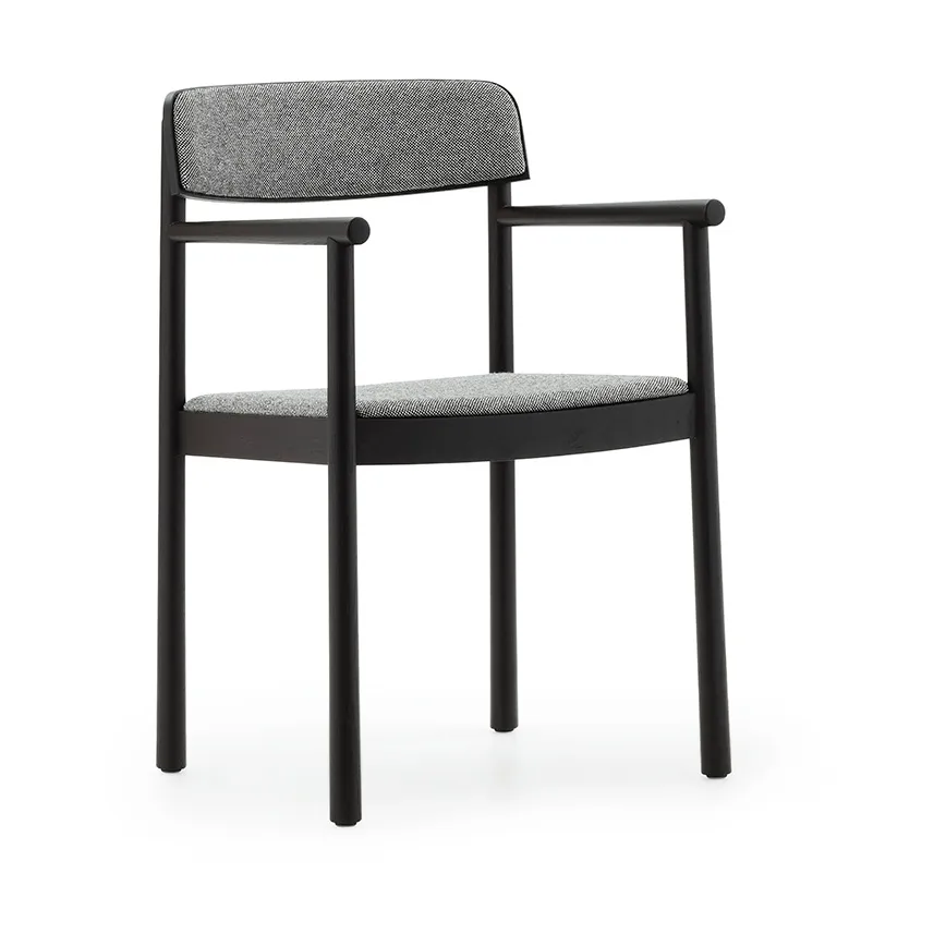 Normann Copenhagen Fauteuil Timb Black ash-Hallingdal 165