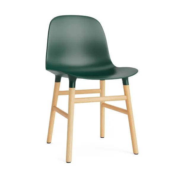Form stol, green, ekben