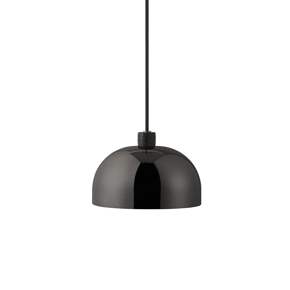 Normann Copenhagen Grant pendel black, lille-stål, granit