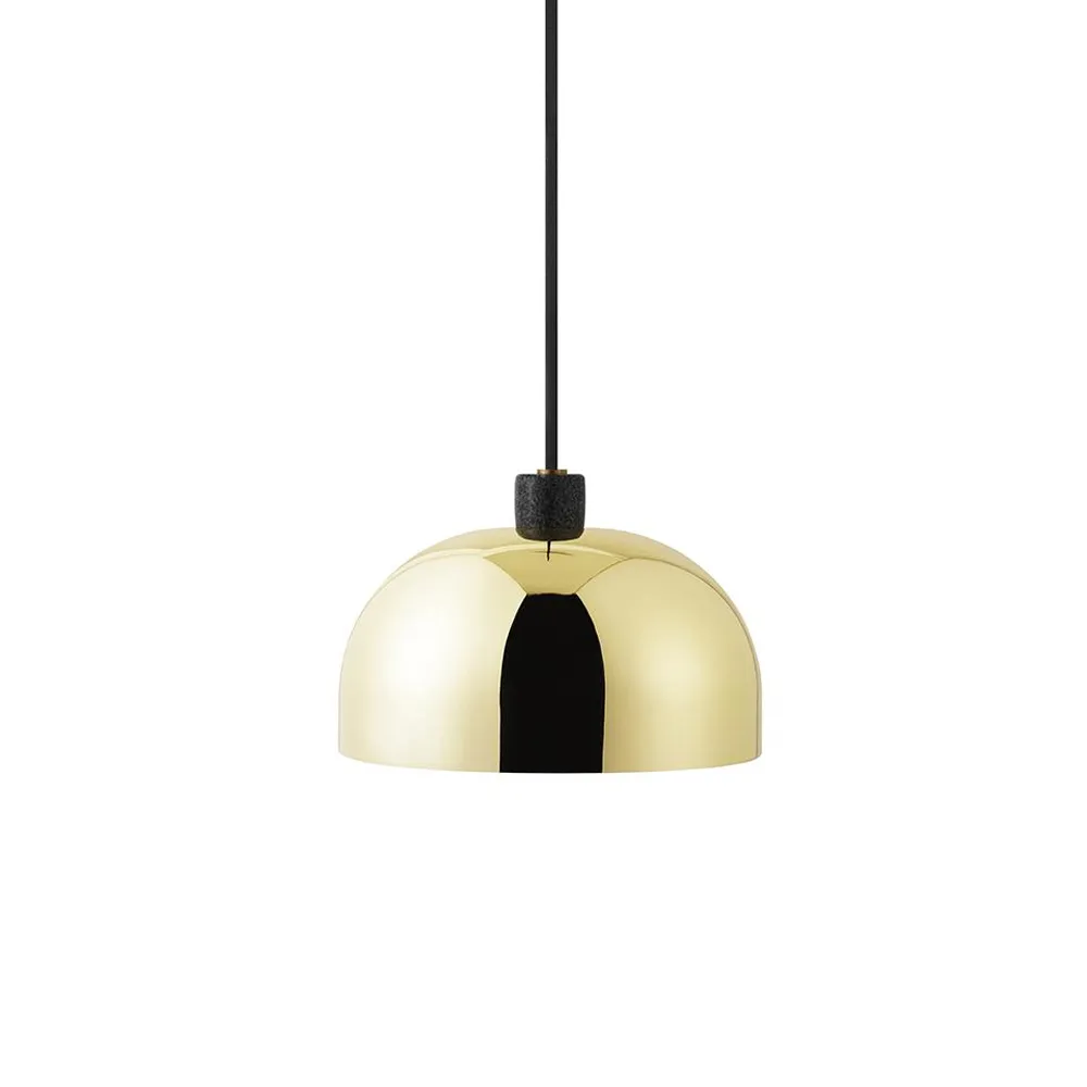 Normann Copenhagen Grant pendel brass, lille-stål, granit