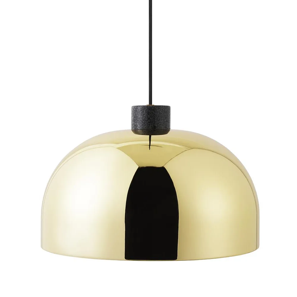 Normann Copenhagen Grant pendel brass, stor-stål, granit