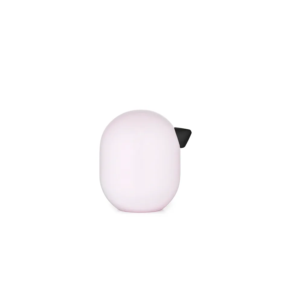 Normann Copenhagen Little Bird figur rosa, 3 cm billede
