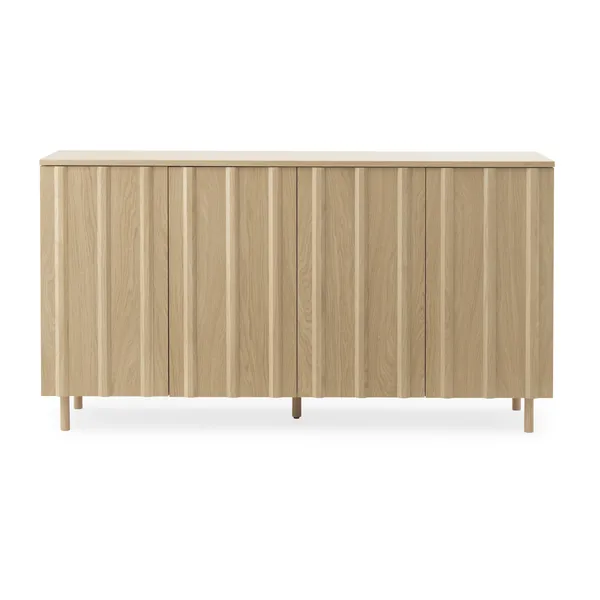 Rib sideboard 45x159 cm, Oak