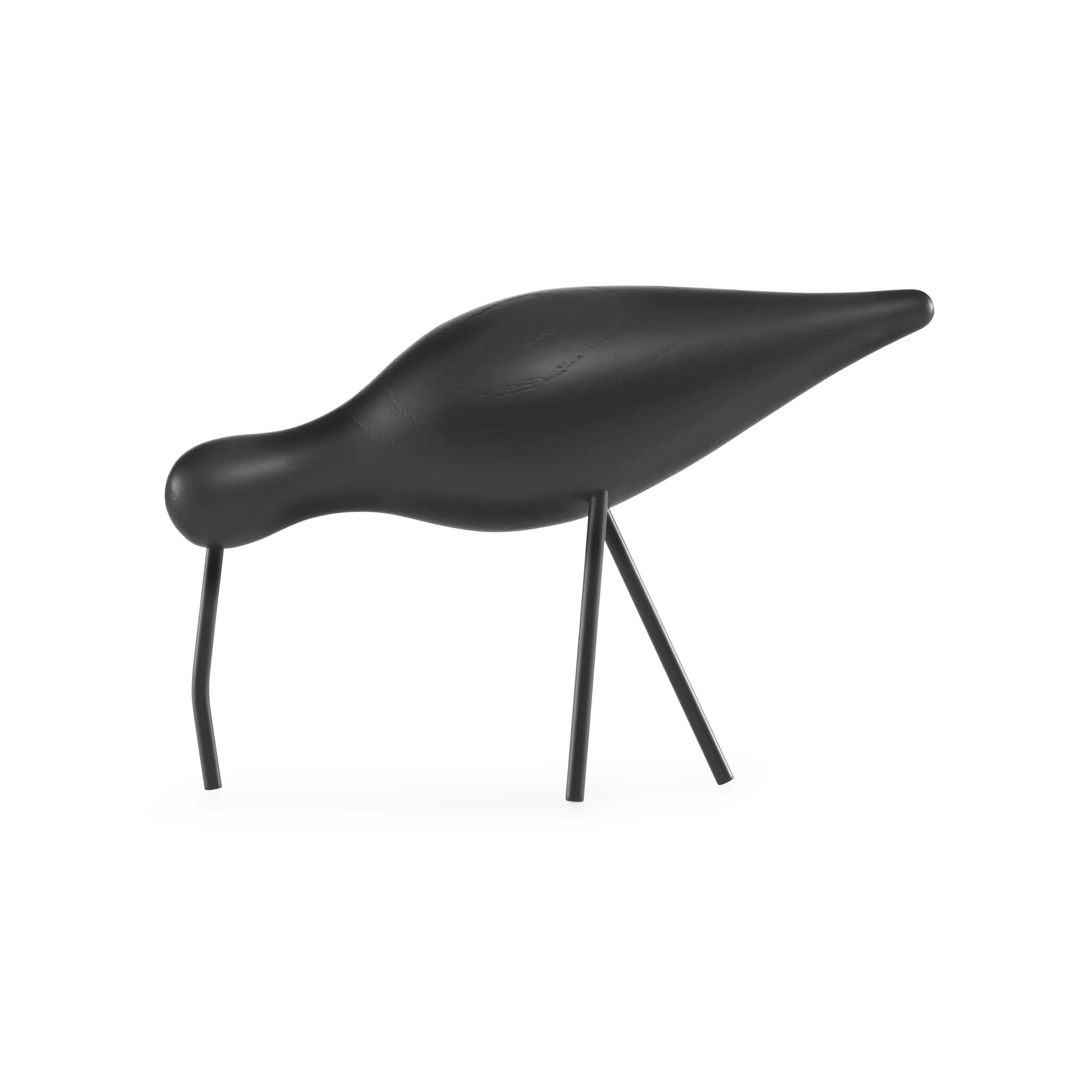 Normann Copenhagen Shorebird sort stor billede