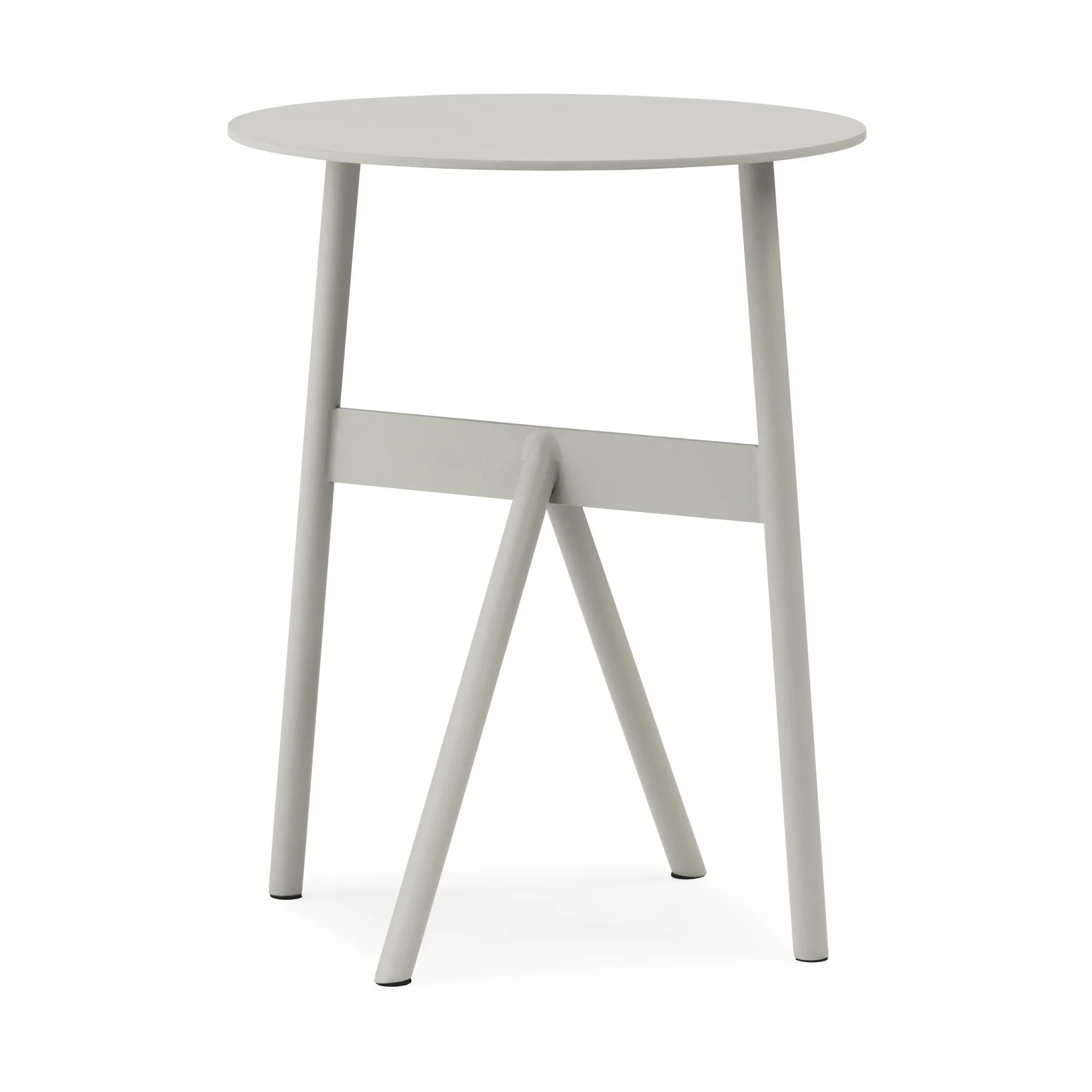 Normann Copenhagen Stock Table sidebord Ø37 cm H:46 cm Warm Grey