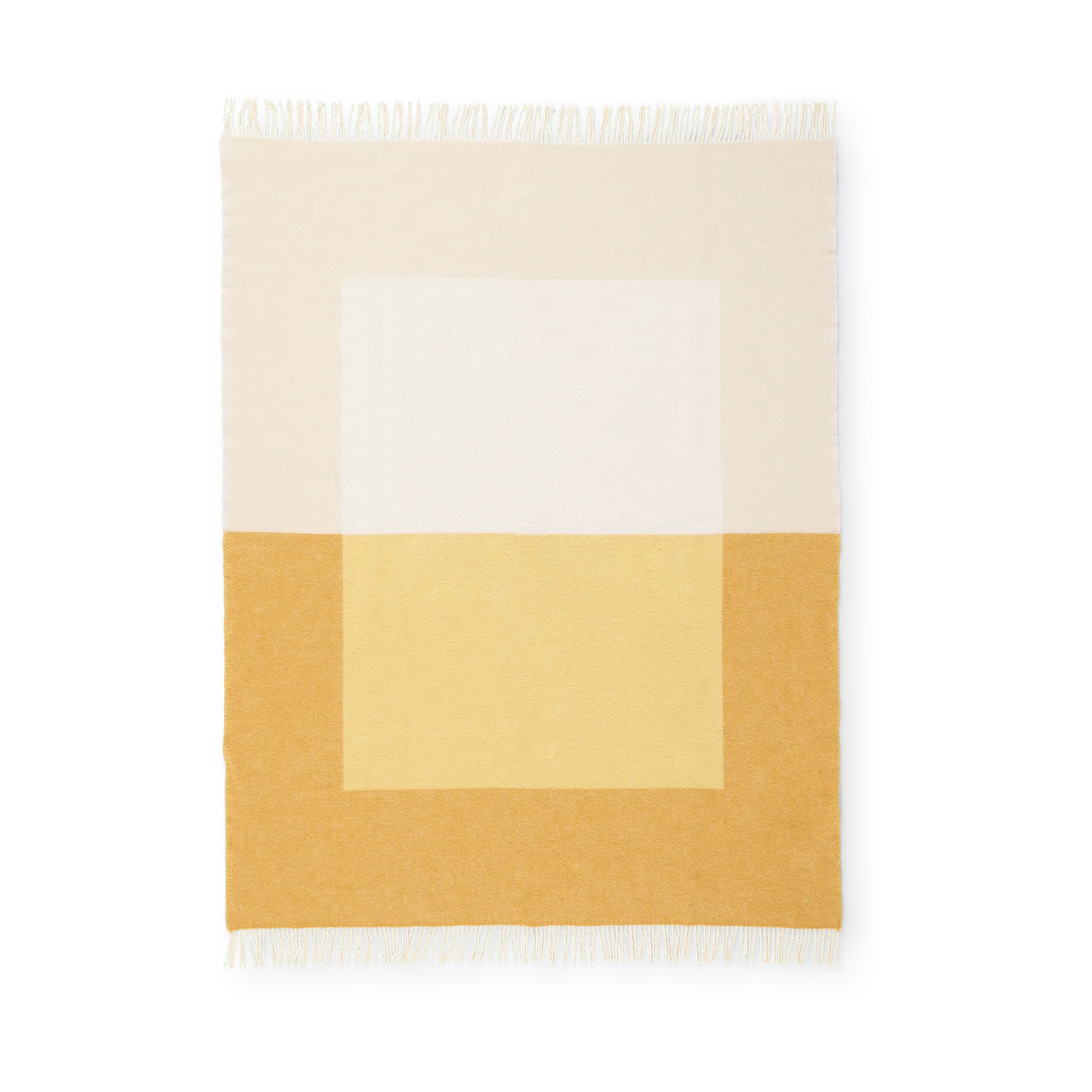 Northern Echo plaid 130x170 cm Yellow
