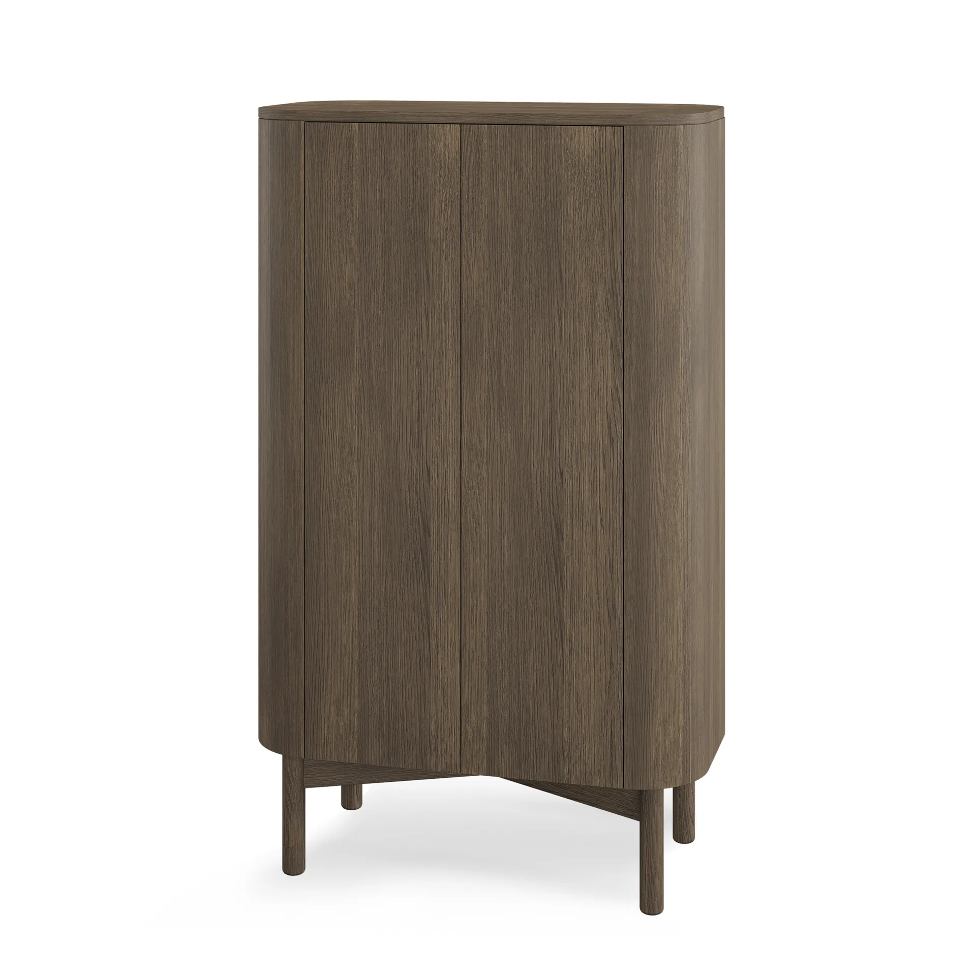 Northern Loud tall skab 143 cm Smoked oak