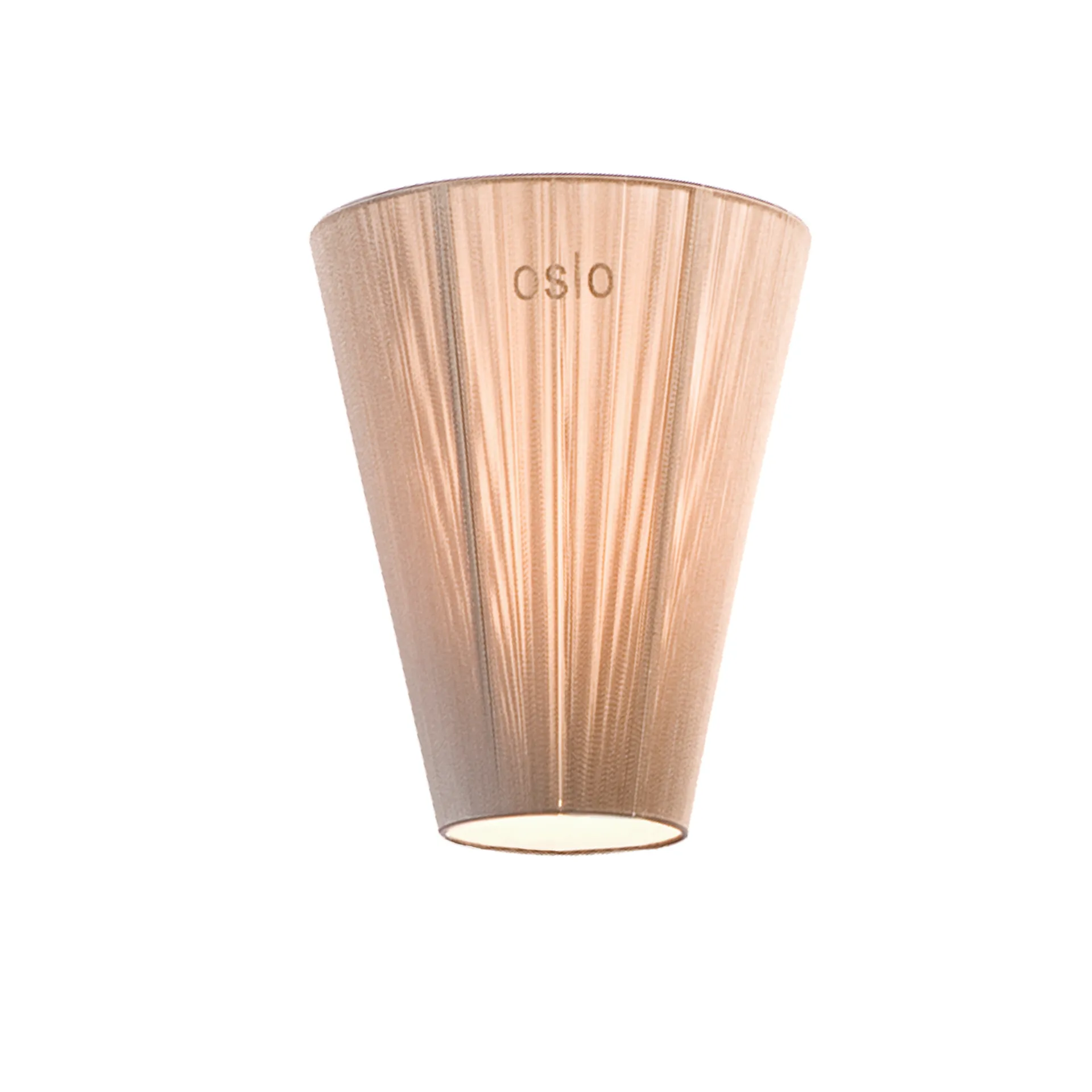 Northern Oslo Wood gulvlampe skærm Beige billede