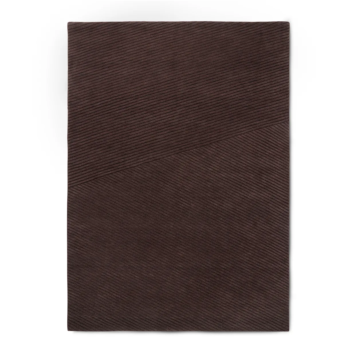 Northern Tapis Row Medium cm Marron foncé