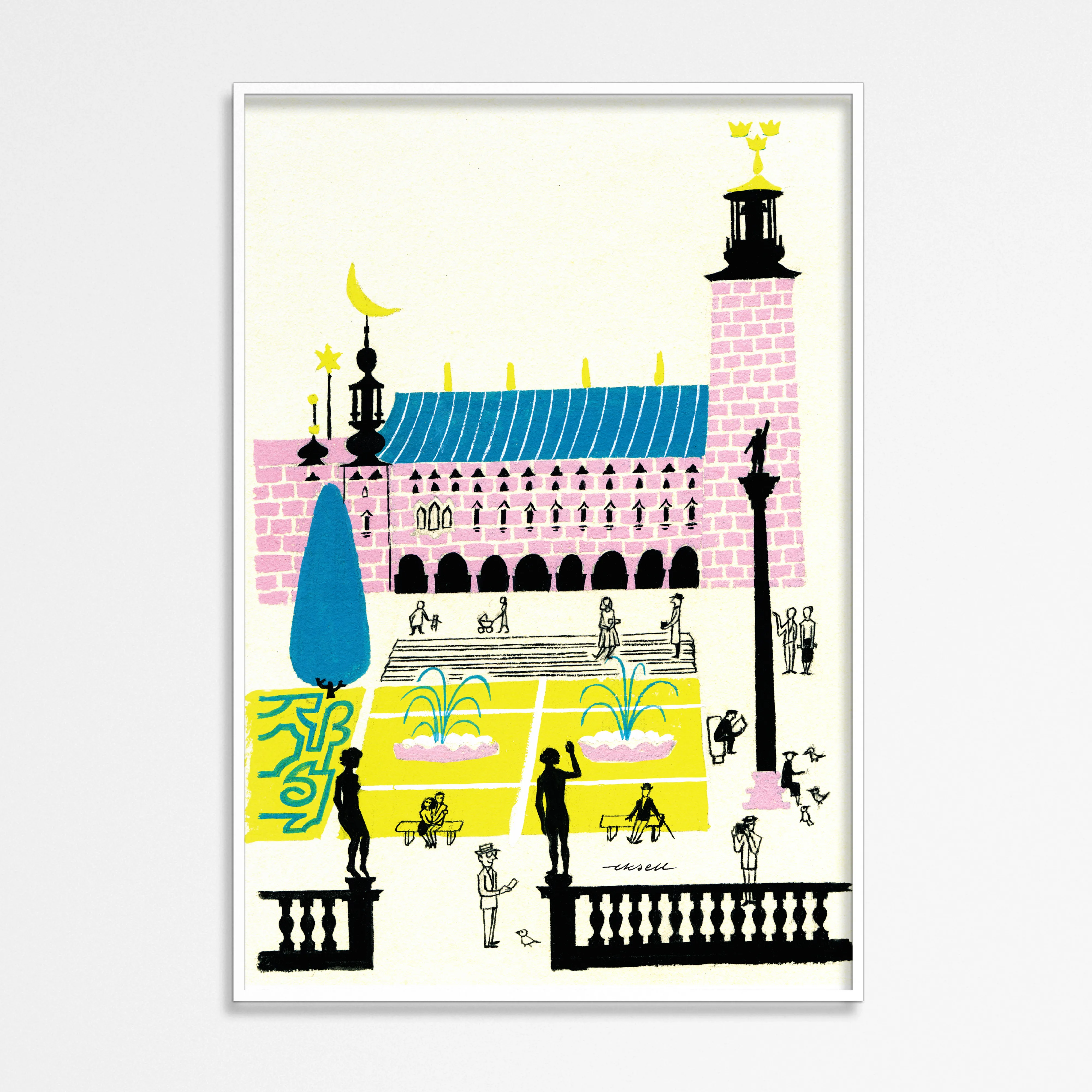 Olle Eksell | オーレ エクセル からのStockholm City Hall ポスター