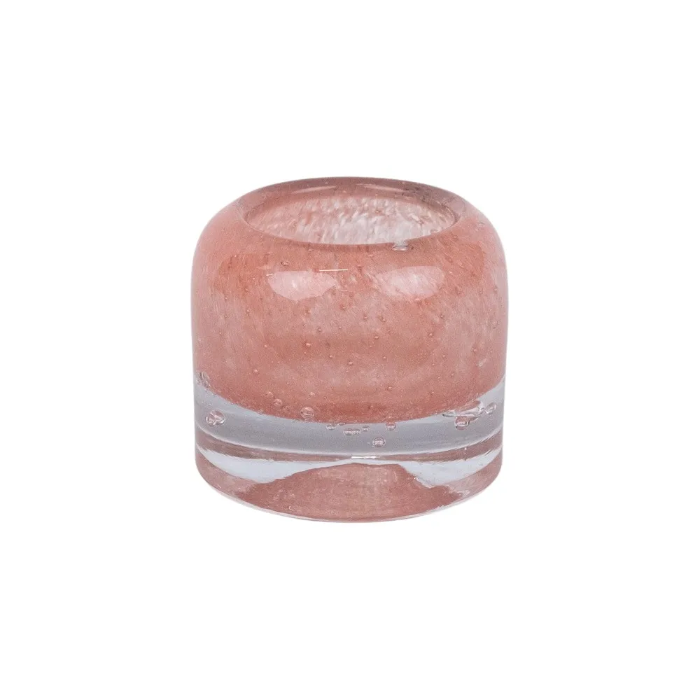 Olsson & Jensen Leah fyrfadsstage &Oslash;7,5 cm Koral