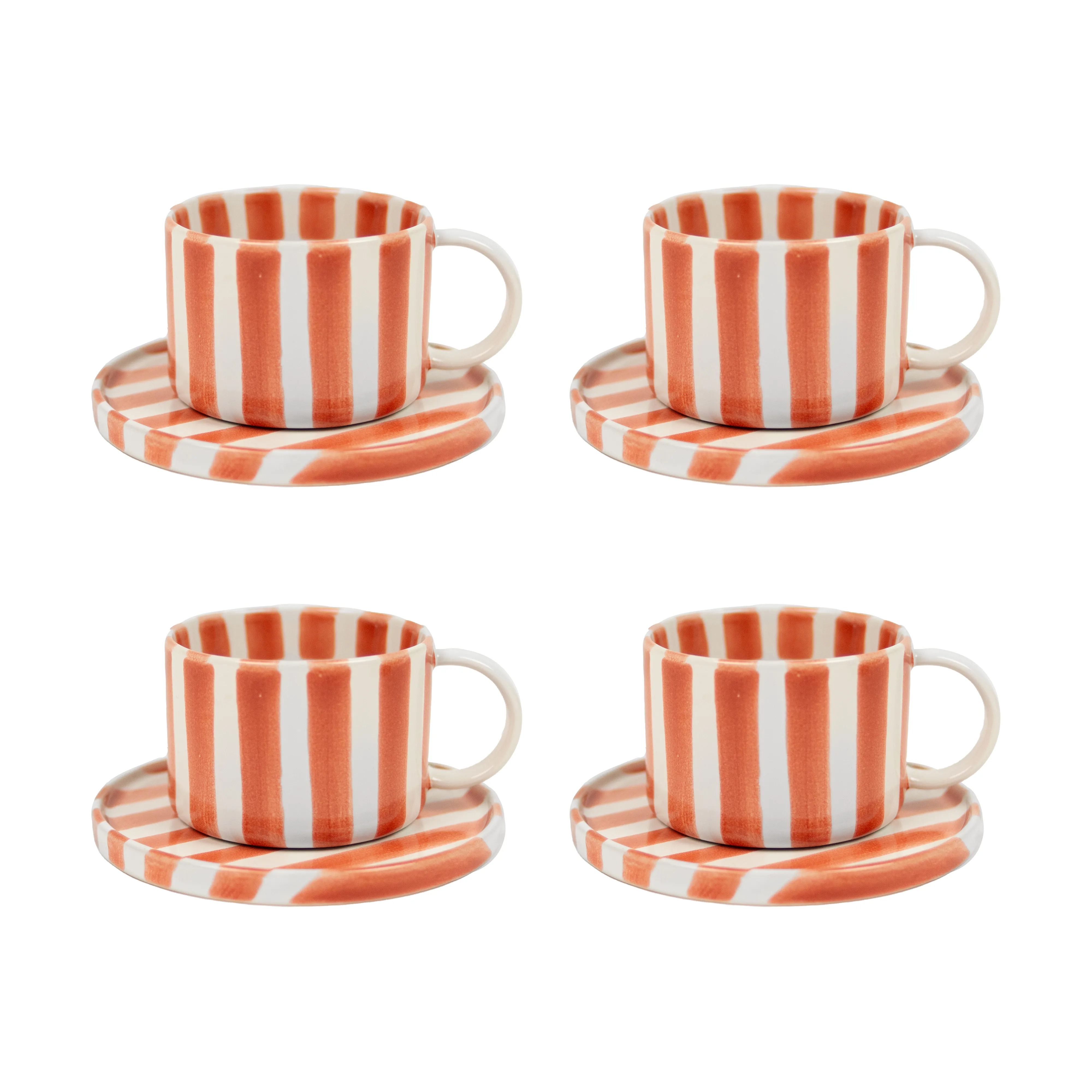 Olsson & Jensen からのMonica kopp med fat 4-pack - Rost