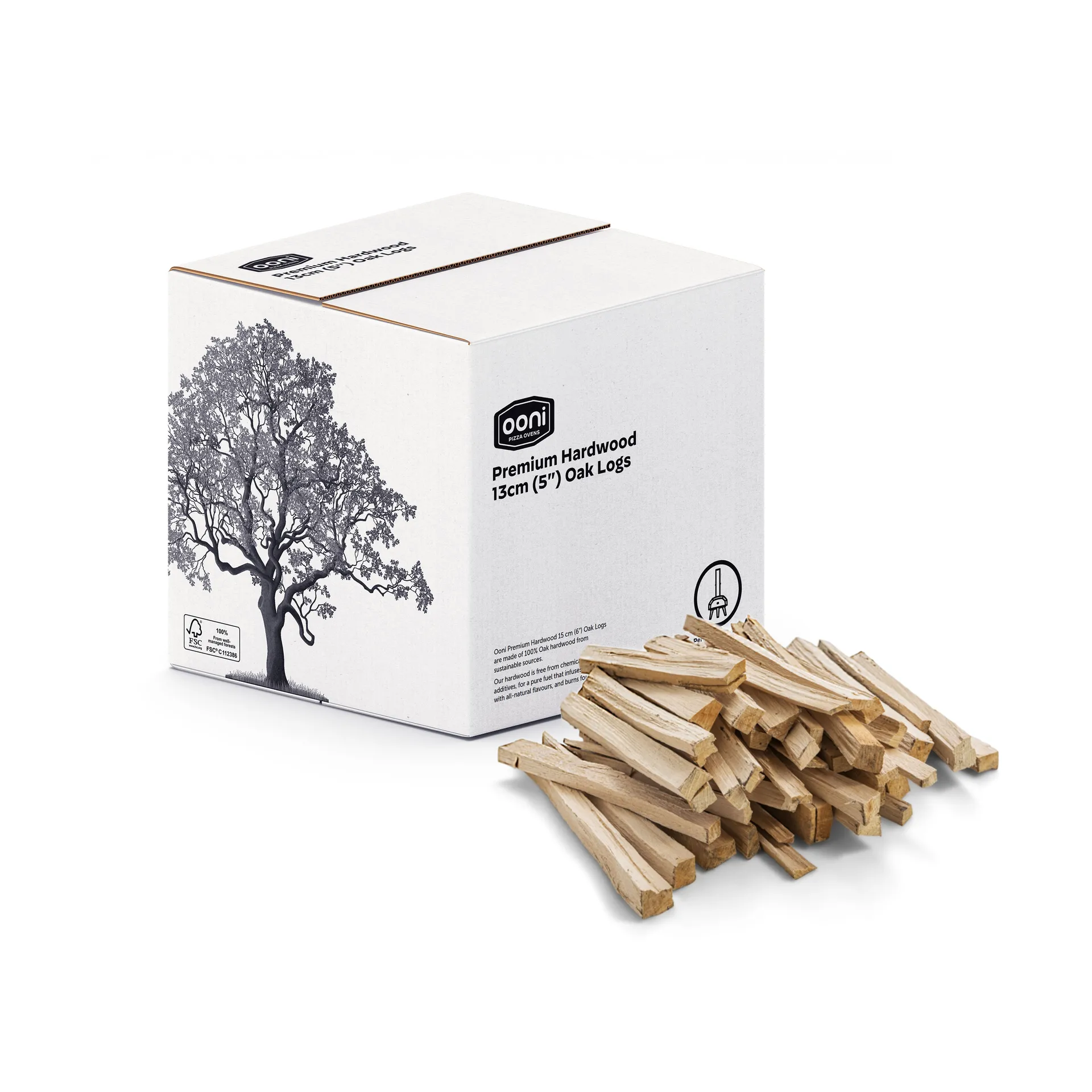 Ooni Ooni Premium brænde pak Assorted oak