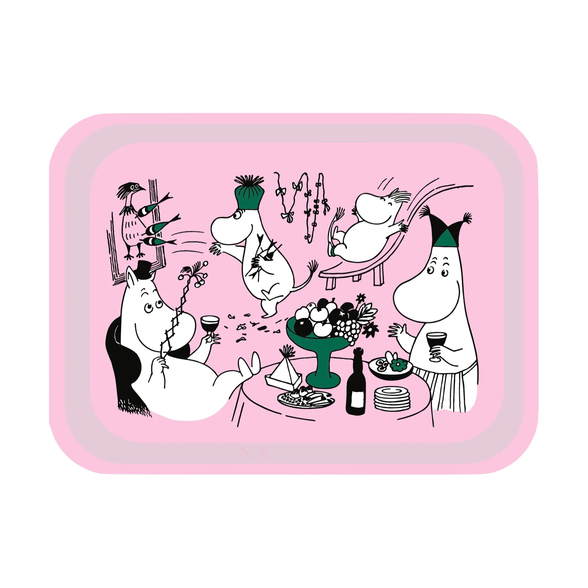Opto Design Moomin 80 bakke 20x27 cm Pink