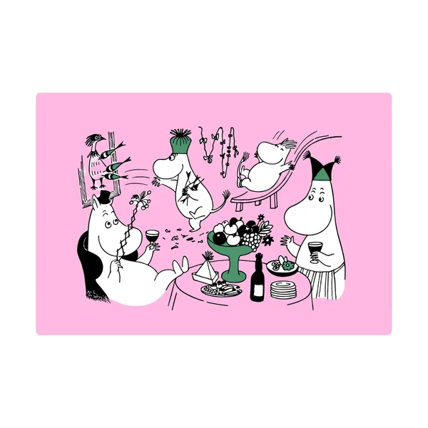 Moomin 80 bordstablett 27,5x40 cm