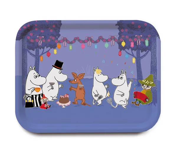 Moomin Dancing bricka