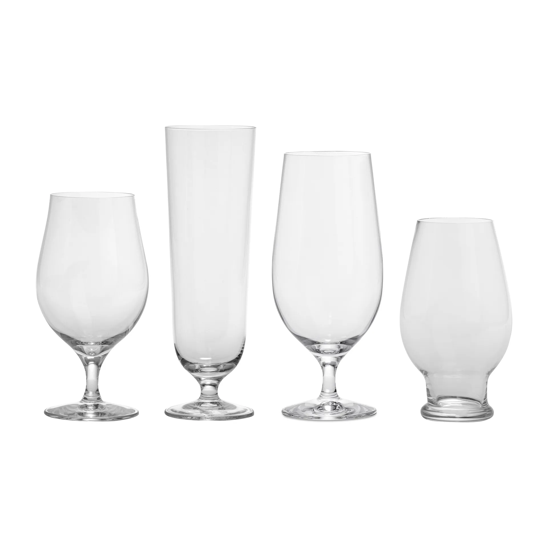 Orrefors Beer tasting sæt ølglas 4 dele Klar