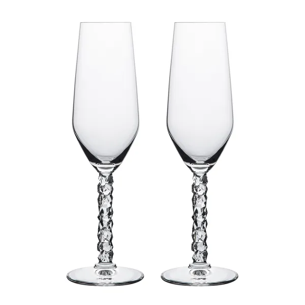 Carat champagneglas 24 cl 2-pack, Klar
