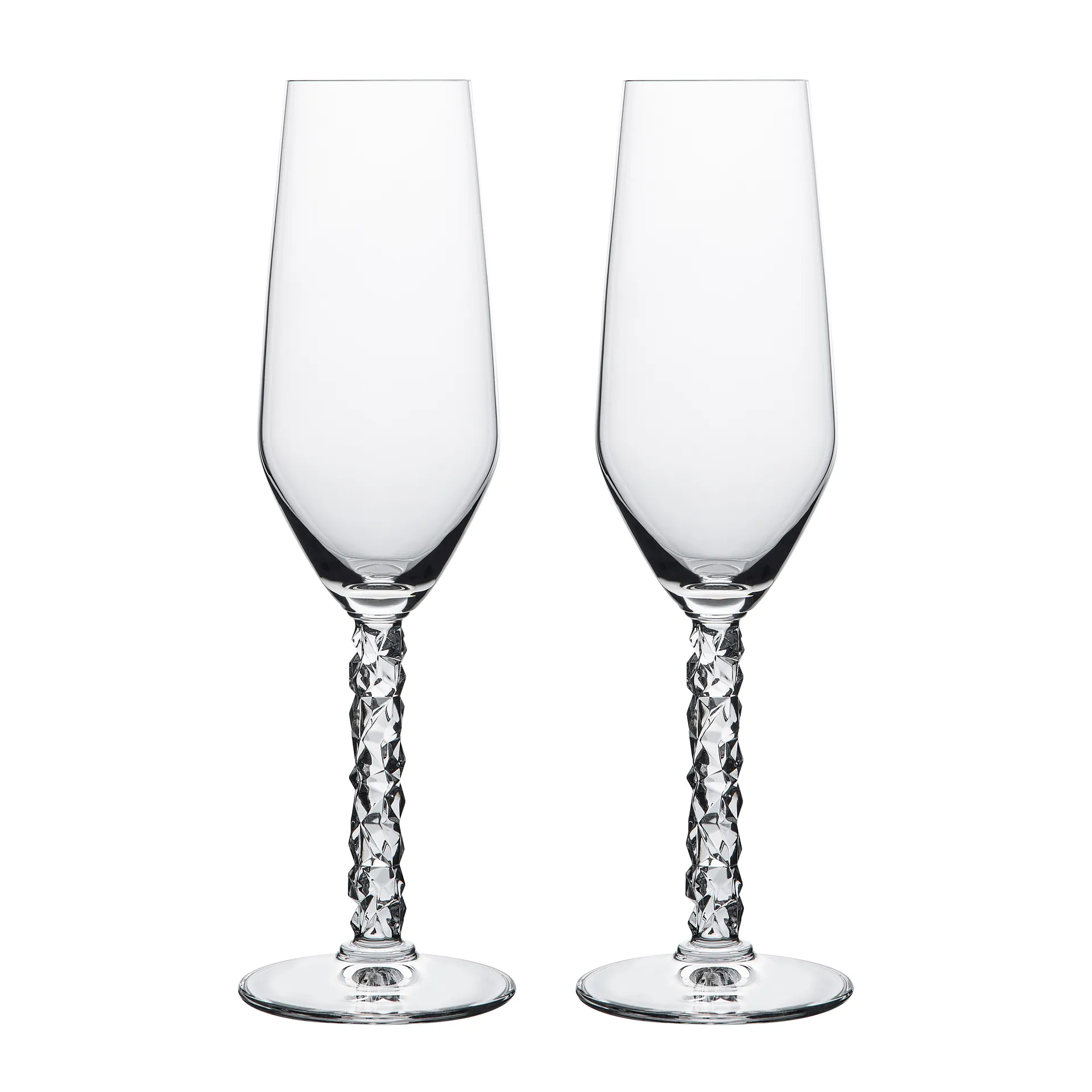 Orrefors Carat champagneglas 24 cl 2-pak Klar