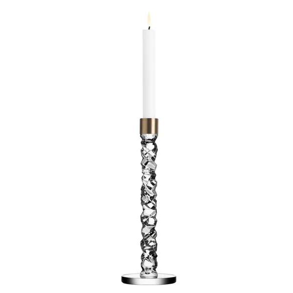 Carat ljusstake mässing, stor 29,7 cm