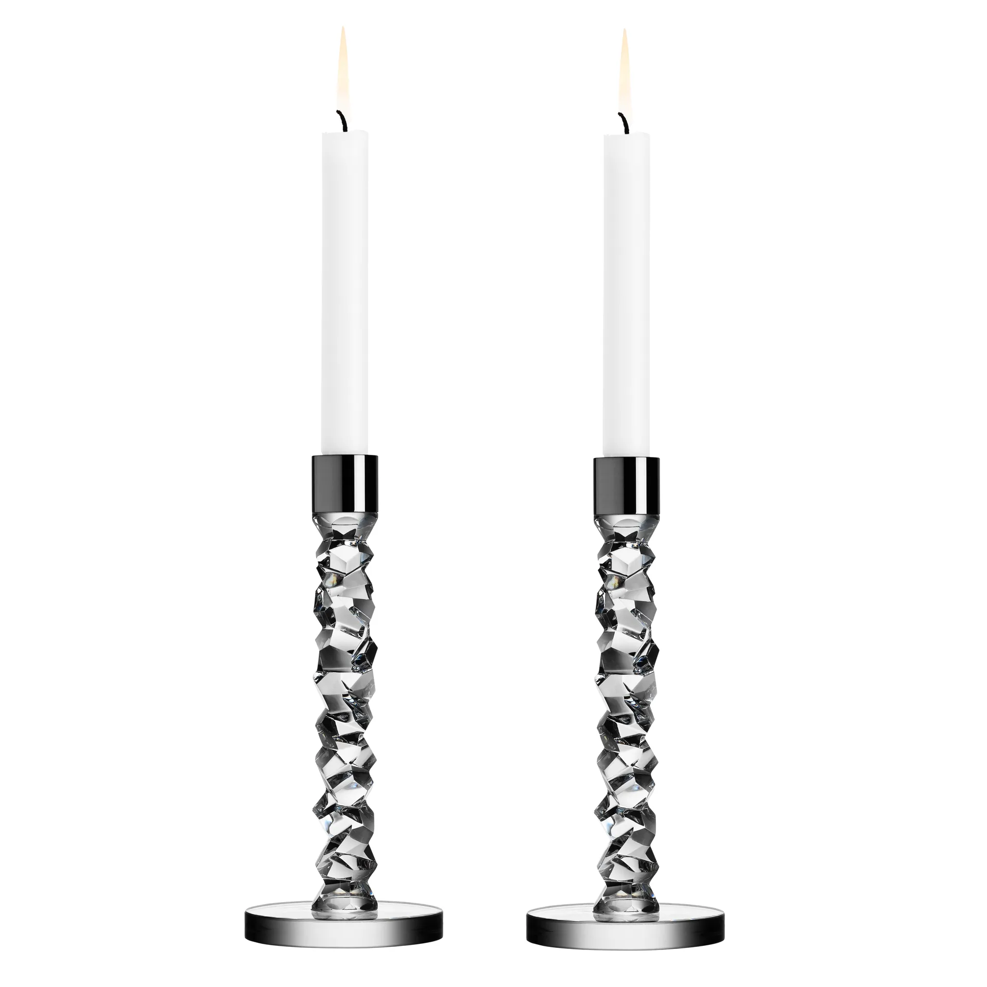 Orrefors Carat lysestake 2-pack 2-pack