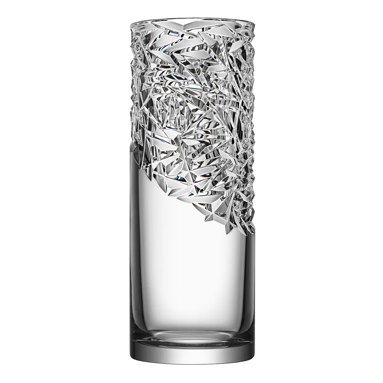 Orrefors Carat vase 37 cm High cut