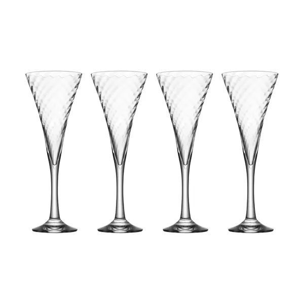 Helena champagneglas 25 cl 4-pack, Klar