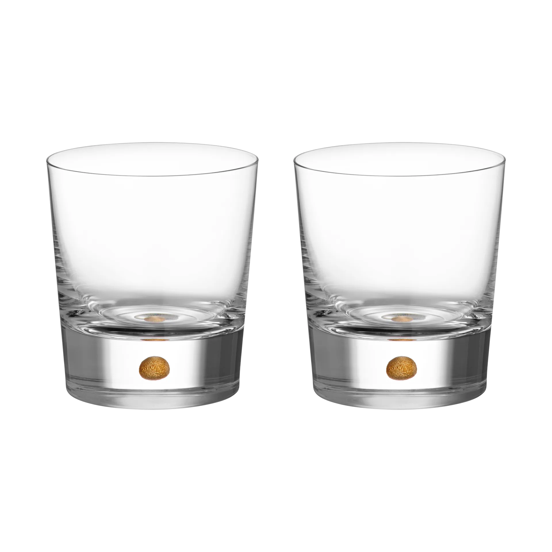 Orrefors Intermezzo double old fashioned 40 cl 2-pak Guld