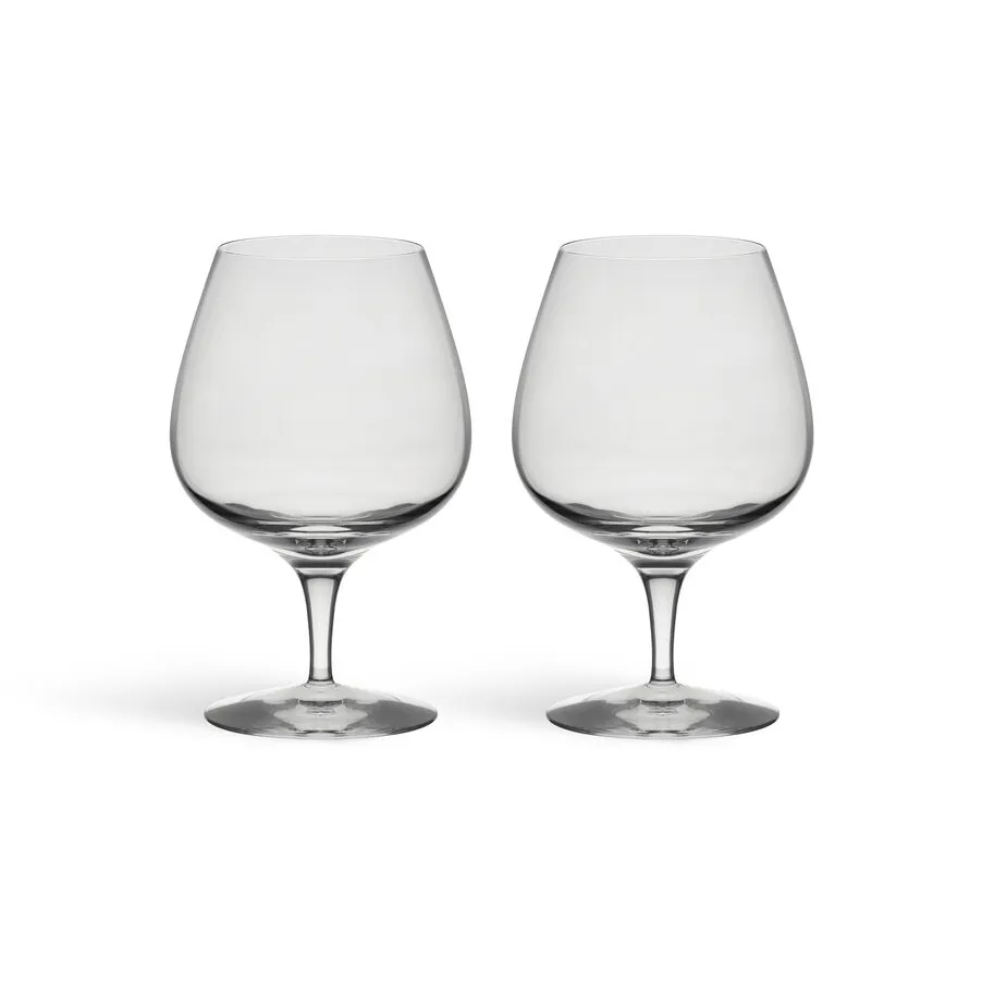 Orrefors More cognacglas Transparent, 33 cl, 2-pak