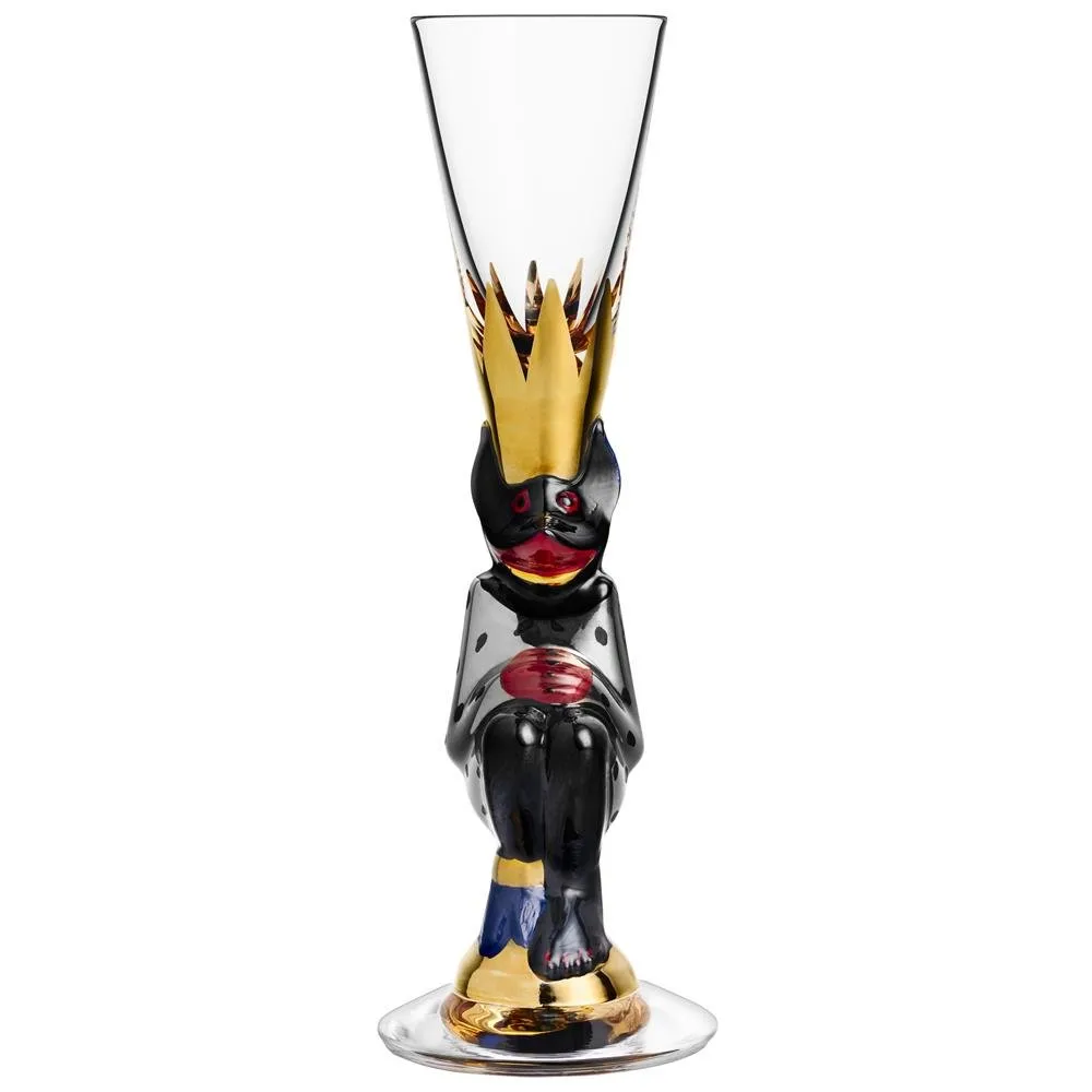 Orrefors Nobel snapseglas 4 cl s&oslash;lv