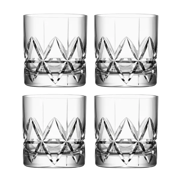Peak old fashioned glas 4-pack, 25 cl