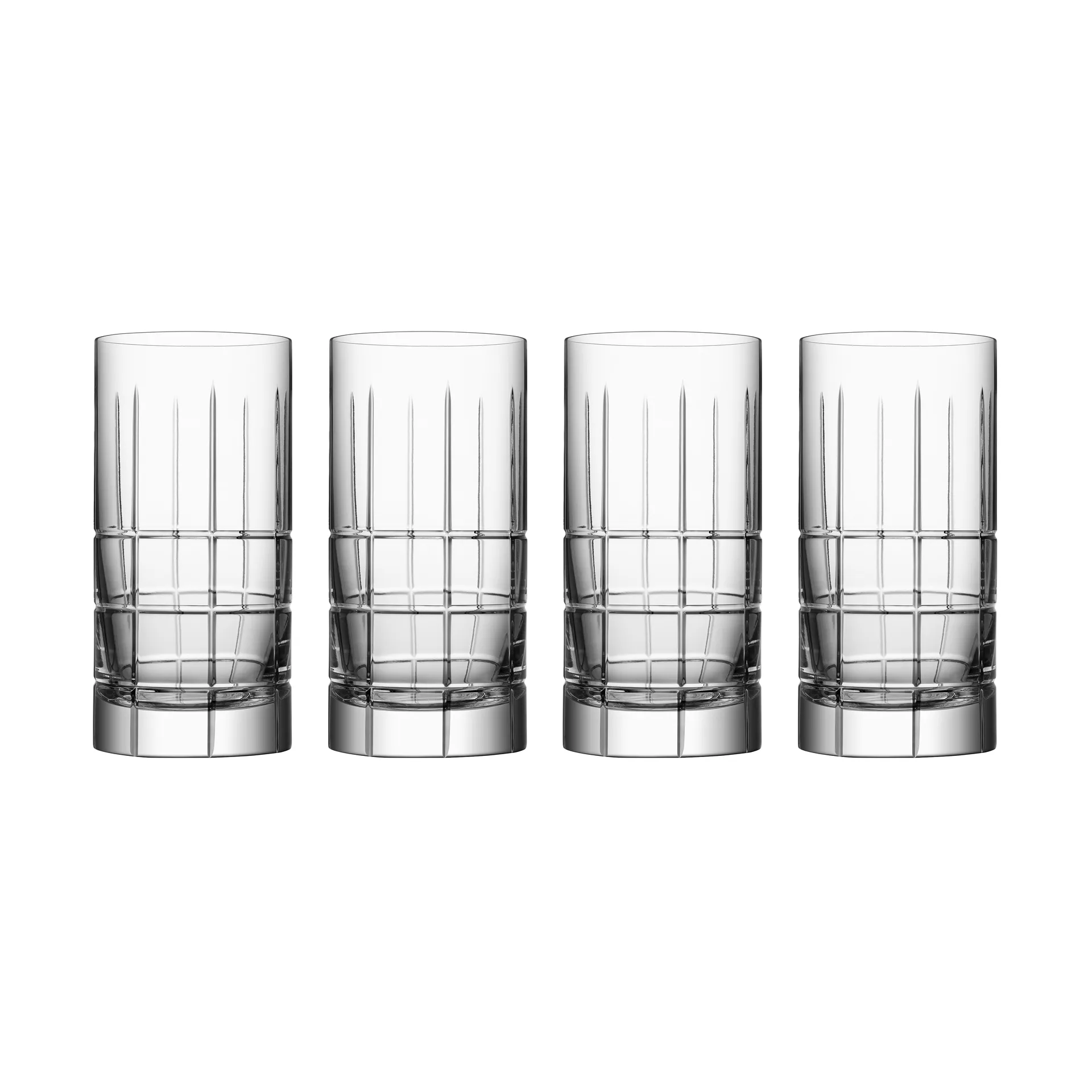 Orrefors Street highball glas 45 cl 4-pak Klar