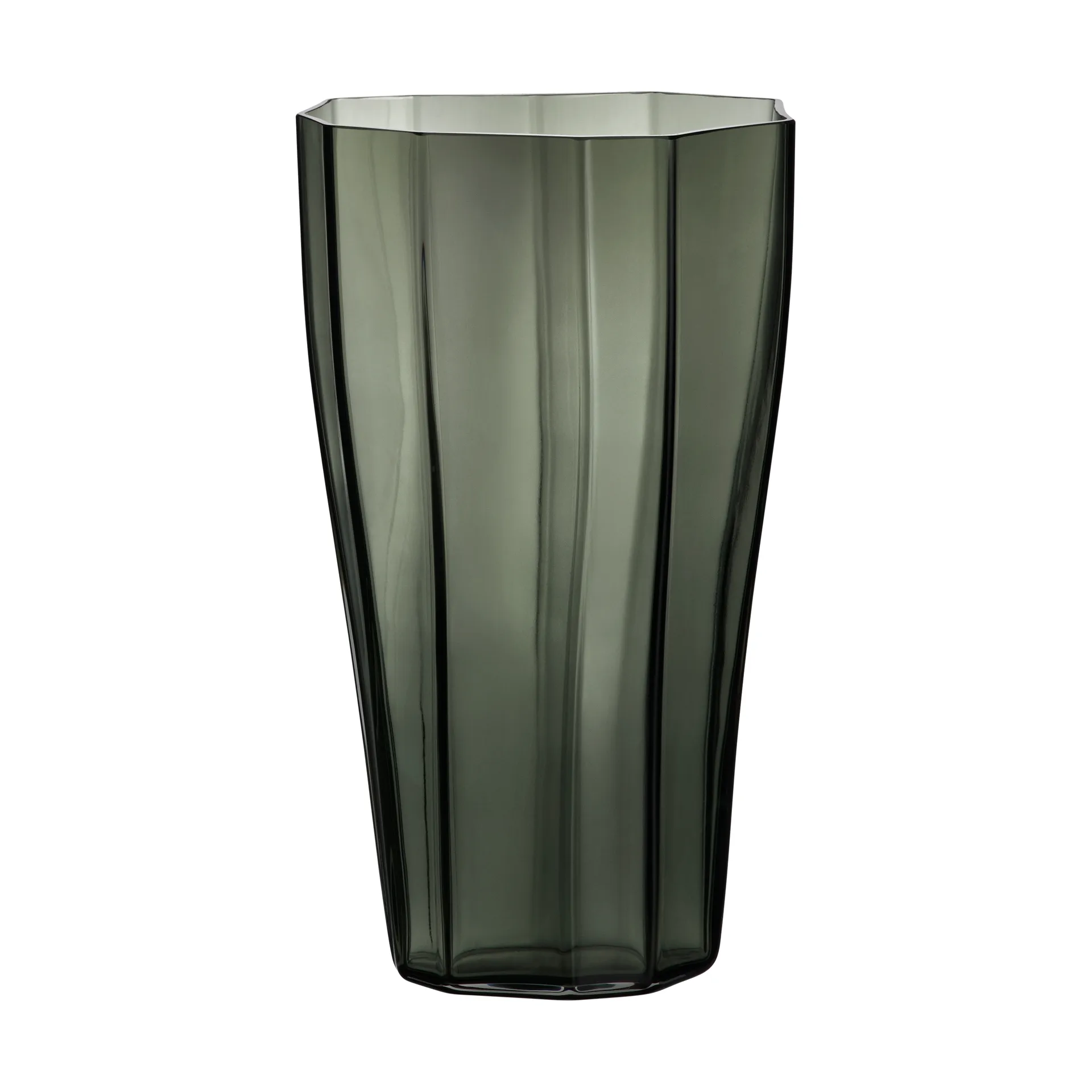 Orrefors Vase Reed Vert mousse