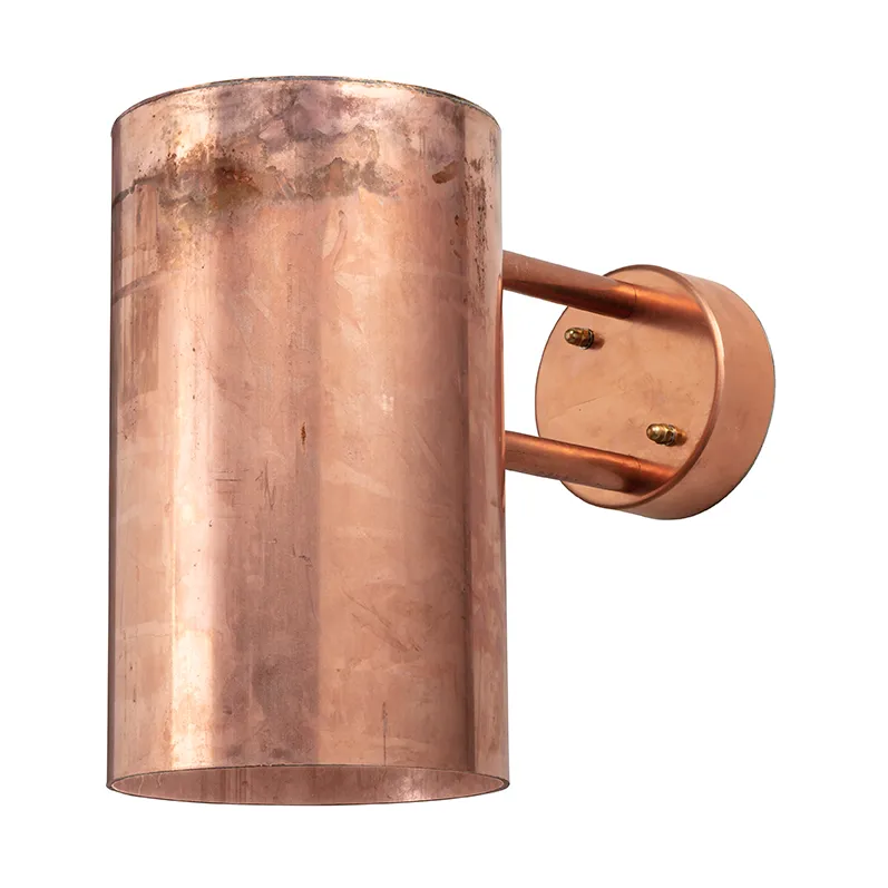 Örsjö Belysning C627 large buitenlamp muur Koper