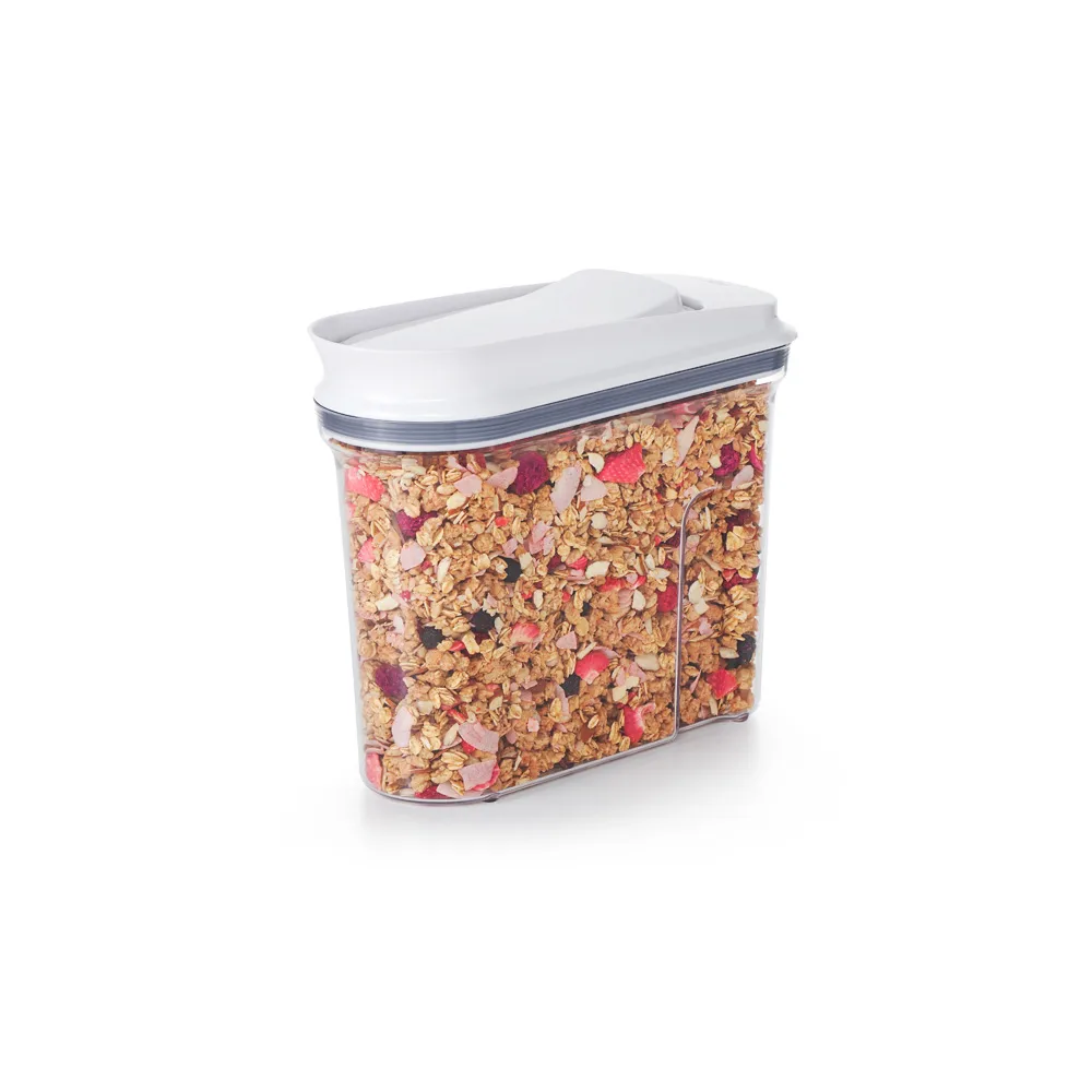 Oxo Good Grips POP opbevaringsbøtte til flager 2,3 l Hvid-klar
