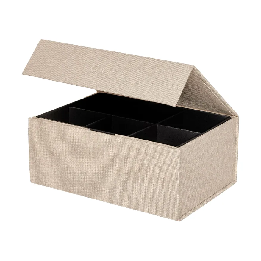 OYOY Boîte de rangement Hako cm Clay melange