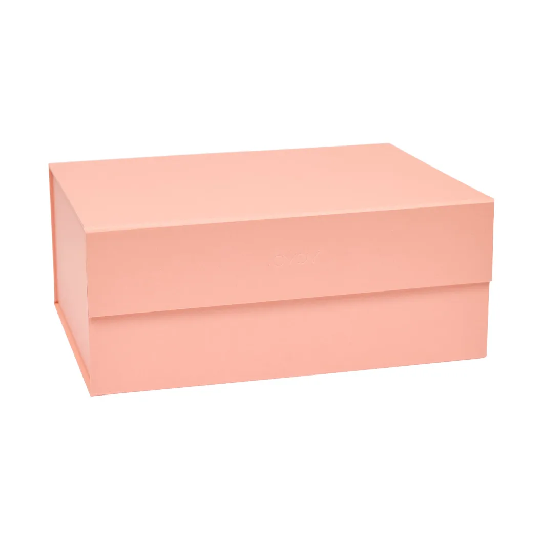 OYOY Boîte de rangement Hako A4 Coral