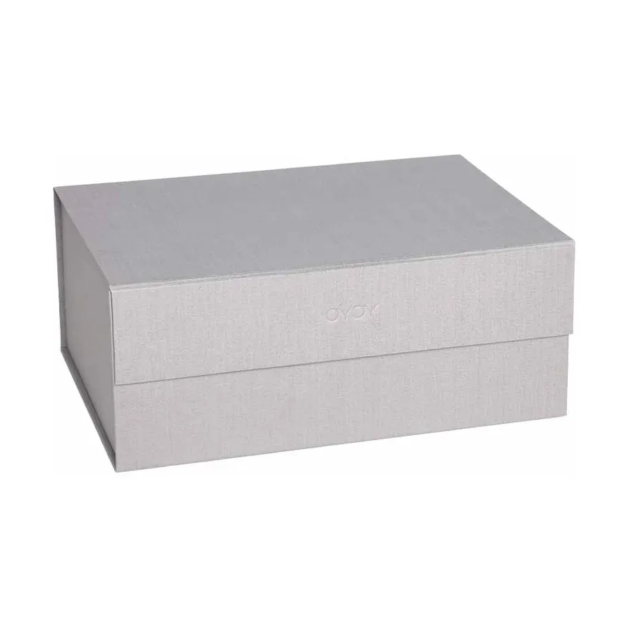 OYOY Boîte de rangement Hako A4 Pierre