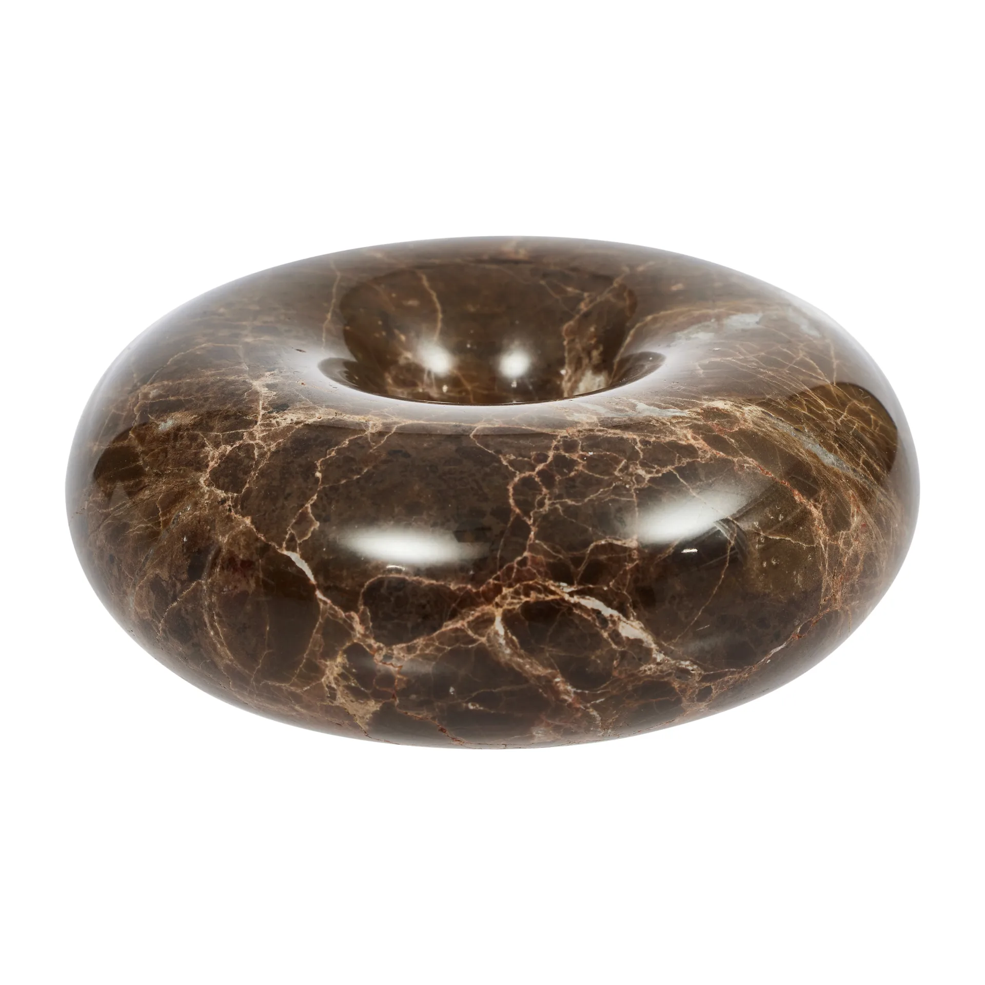 OYOY Bougeoir Savi marbre small 4 cm Choko
