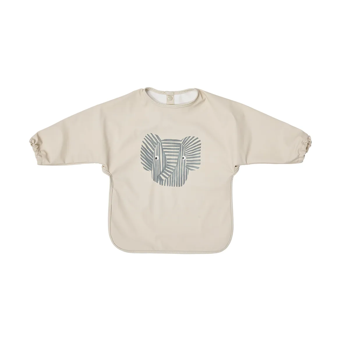OYOY Erik Elefant hagesmæk med ærme Beige