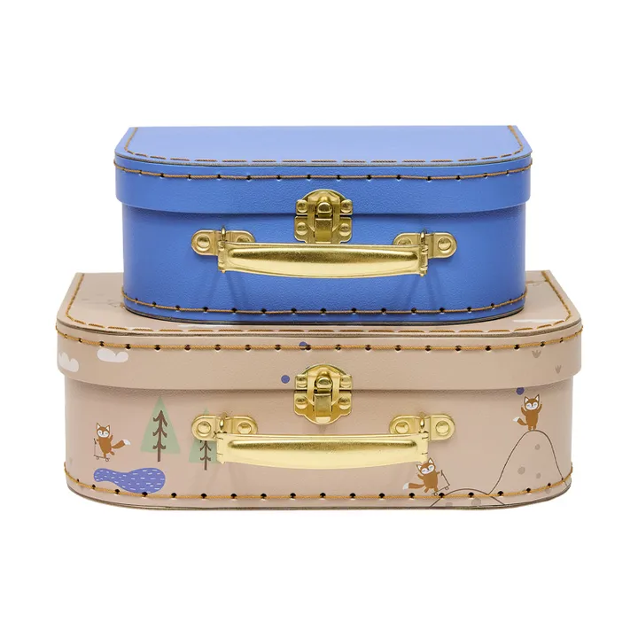 Friends in the Forest suitcase set 2 pieces from OYOY - NordicNest.com