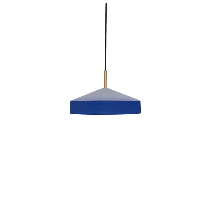 Pendellampe Small, blå, metal, E27 – OYOY Living Design Hat Small - Stue - Skandinavisk - Med én lyskilde