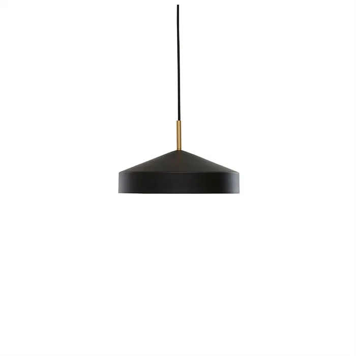 Hatto Pendel Small Black - OYOY Living Design Hat Small - Spisestue - Skandinavisk - Metal - Med én lyskilde