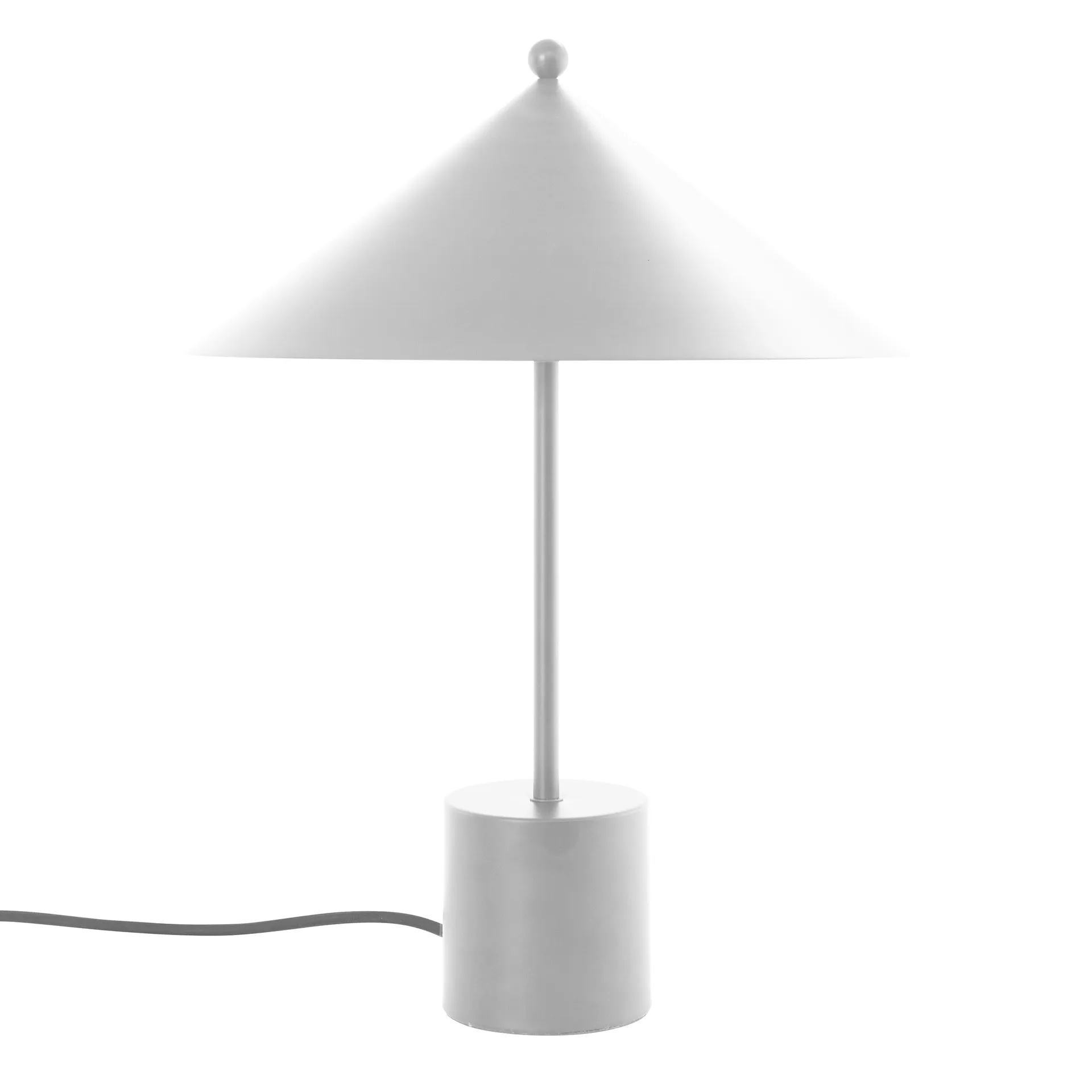 Kasa bordlampe, hvid, metal, E14 – OYOY Living Design - Stue - Skandinavisk - Med én lyskilde